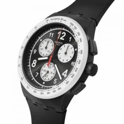 Montre ChronoSUSB420 - NOTHING BASIC ABOUT BLACK<Swatch Outlet