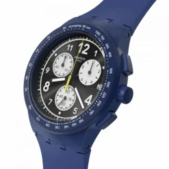 Montre ChronoSUSN418 - NOTHING BASIC ABOUT BLUE<Swatch Sale