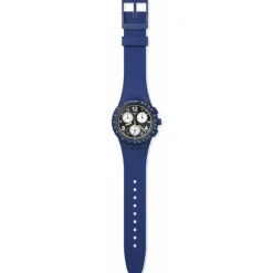 Montre ChronoSUSN418 - NOTHING BASIC ABOUT BLUE<Swatch Sale