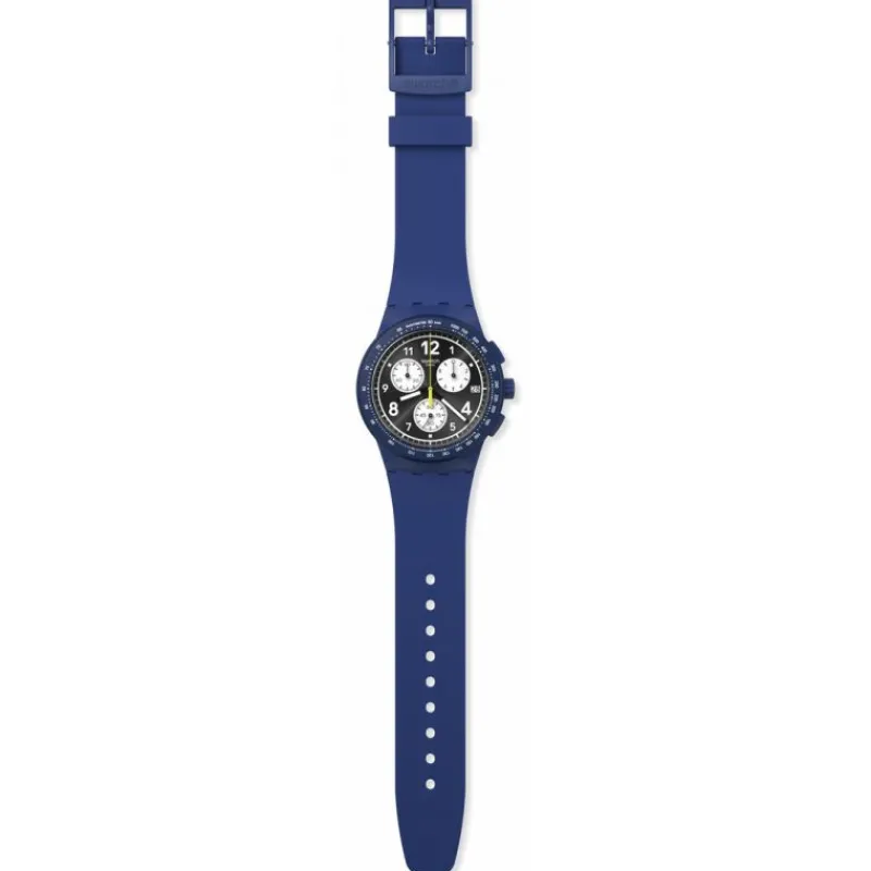 Montre ChronoSUSN418 - NOTHING BASIC ABOUT BLUE<Swatch Sale