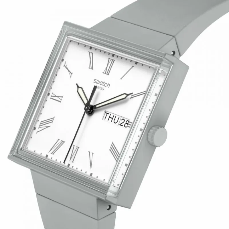 Montre Unisex Collection Bioceramic What if ?SO34M700 - WHAT IF…GRAY?<Swatch Sale