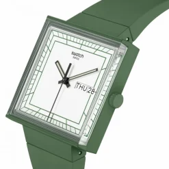 Montre Unisex Collection Bioceramic What if ?SO34G700 - WHAT IF…GREEN?<Swatch Sale