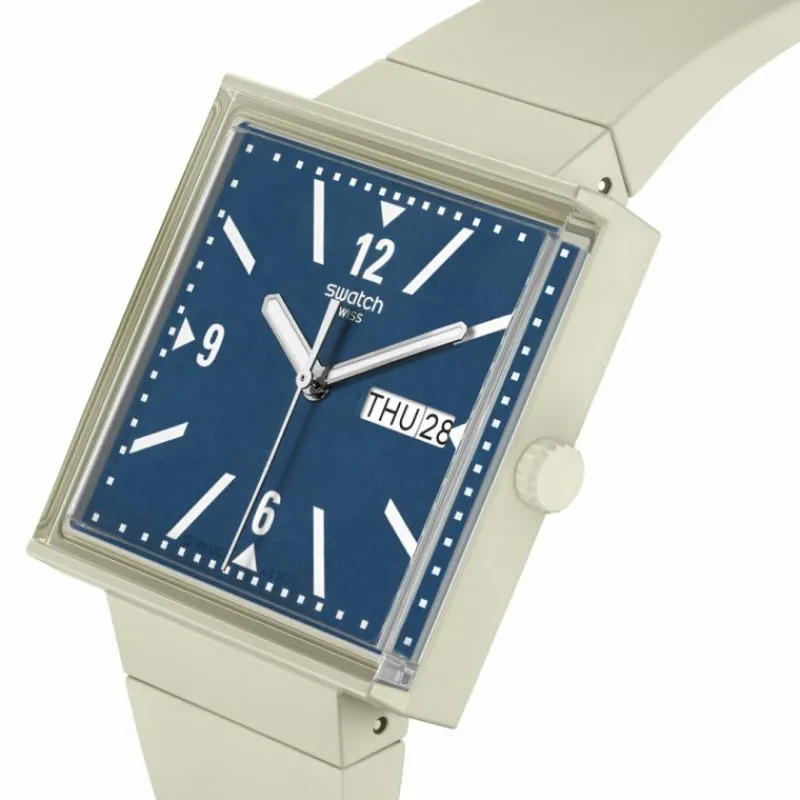 Montre Unisex Collection Bioceramic What if ?SO34T700 - WHAT IF…BEIGE?<Swatch New