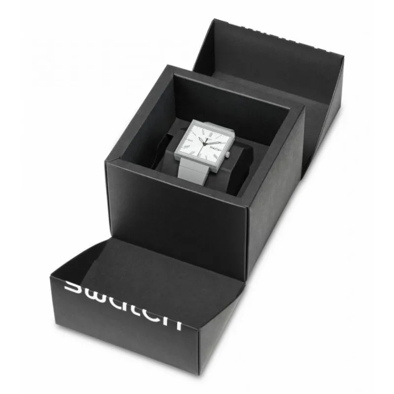 Montre Unisex Collection Bioceramic What if ?SO34M700 - WHAT IF…GRAY?<Swatch Sale
