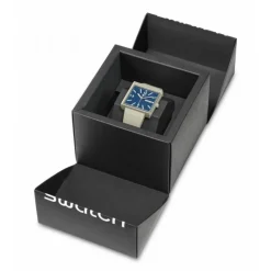 Montre Unisex Collection Bioceramic What if ?SO34T700 - WHAT IF…BEIGE?<Swatch New