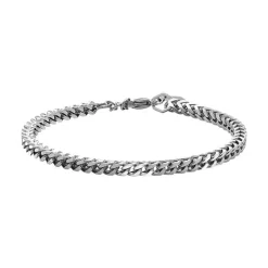 - Bracelet MAJOR Acier poli 20,5cmHB01380<Rochet Outlet