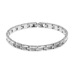 - Bracelet Santorin acier Ø6mm 21cmHB4760<Rochet New