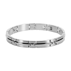 - Bracelet TRINIDAD Acier 8mm x 21cmB042280A<Rochet New