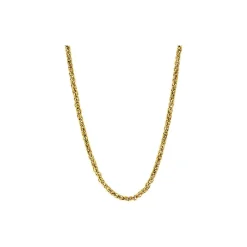 - Collier CONQUEST acier PVD jaune Ø4mm 55cmHC5046A<Rochet Fashion