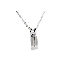 - Pendentif Marina acier/cable et chaîne Ø3mm 50cmP062360<Rochet Best