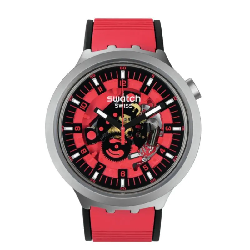 Big Bold IronySB07S110 - RED JUICY<Swatch Fashion