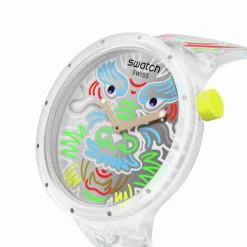 l'année du DragonSB05Z102 - DRAGON IN CLOUD<Swatch Discount