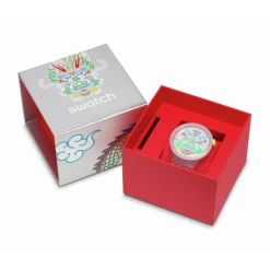 l'année du DragonSB05Z102 - DRAGON IN CLOUD<Swatch Discount