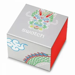 l'année du DragonSB05Z102 - DRAGON IN CLOUD<Swatch Discount
