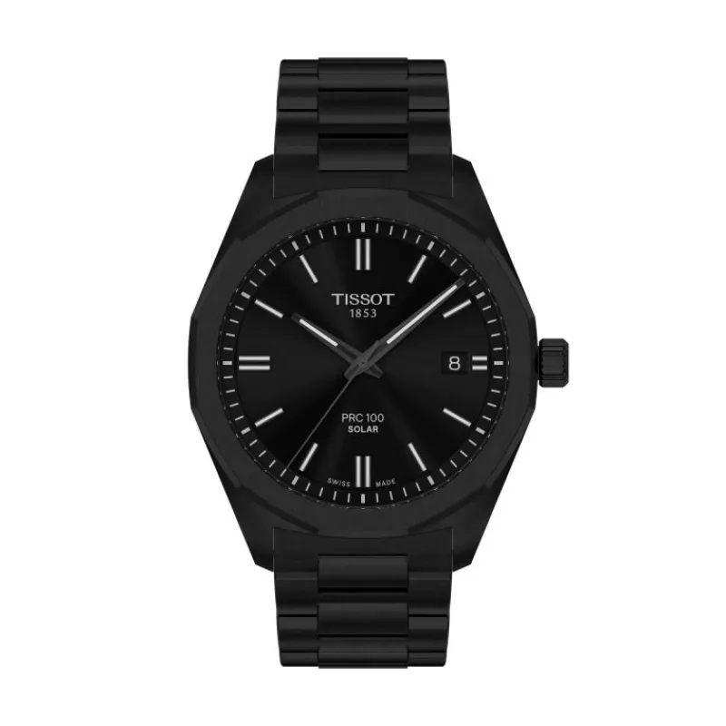 PRC 100 Solar Quartz 39mmT1514223305100<Tissot New