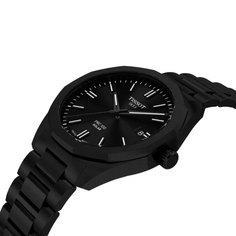 PRC 100 Solar Quartz 39mmT1514223305100<Tissot New