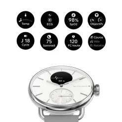 Withings ScanWatch 2 Ø38mmWSW 238 WHITE< Online