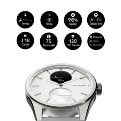 Withings ScanWatch 2 Ø42mmWSW 242 WHITE< Online