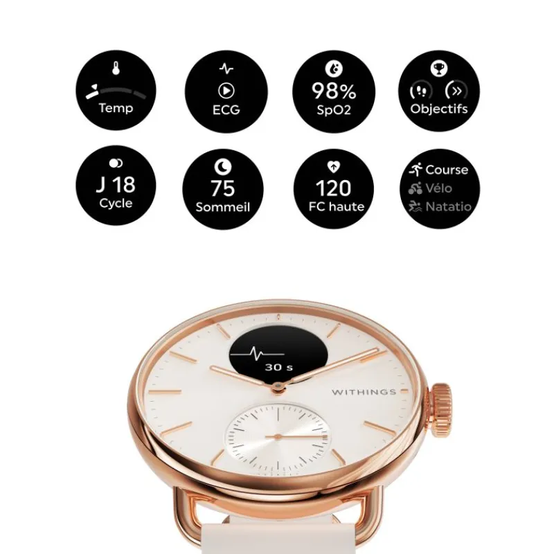 Withings ScanWatch 2 Ø38mmWSW 238 ROWHI< New