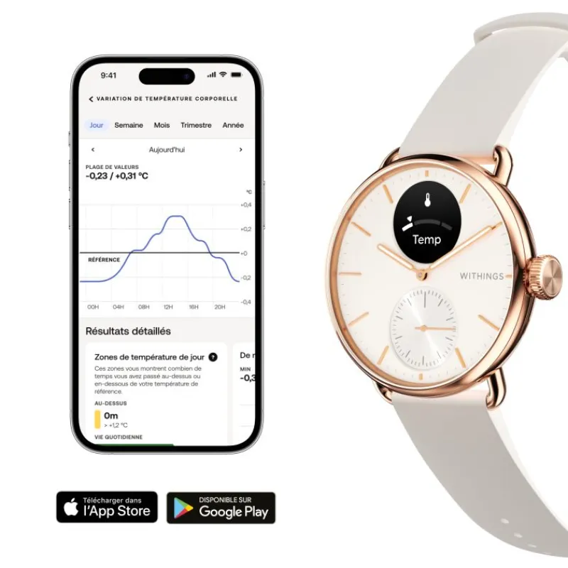 Withings ScanWatch 2 Ø38mmWSW 238 ROWHI< New