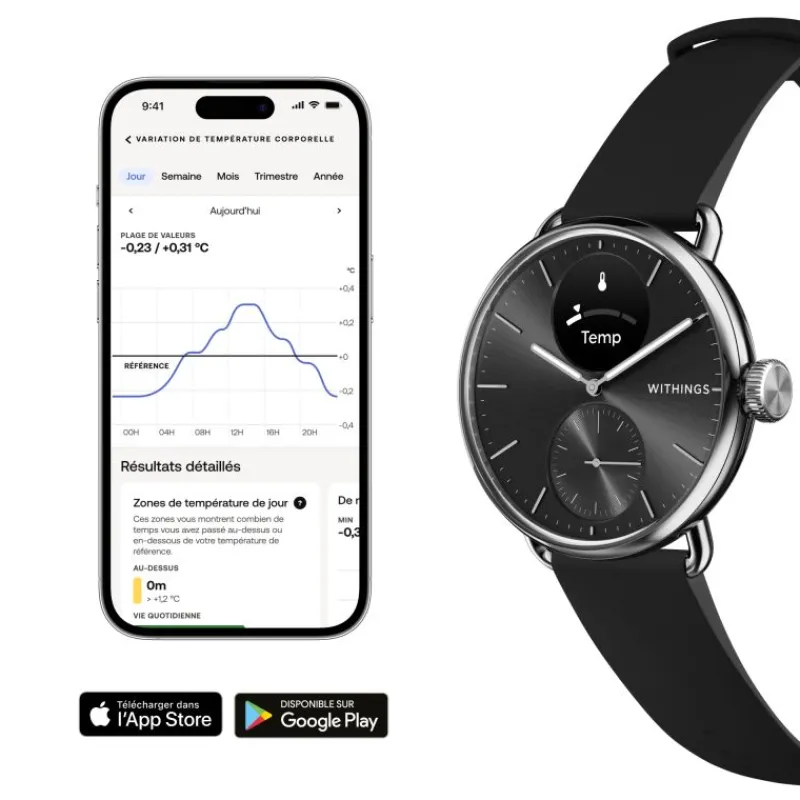 Withings ScanWatch 2 Ø38mmWSW 238 BLACK< Hot