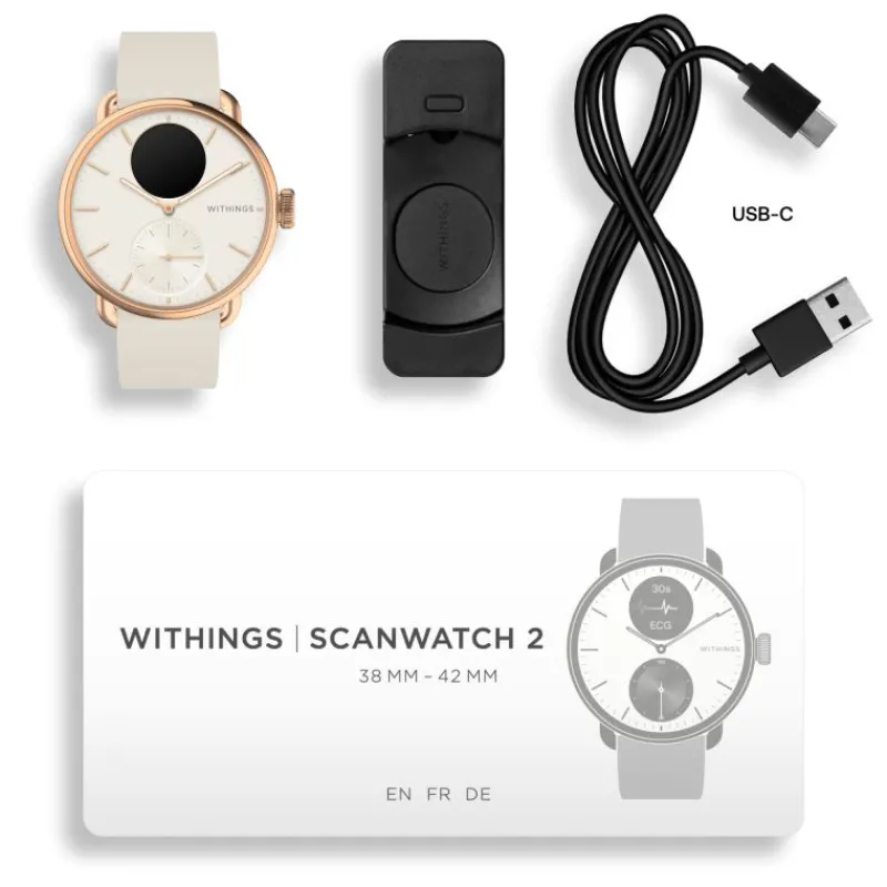Withings ScanWatch 2 Ø38mmWSW 238 ROWHI< New